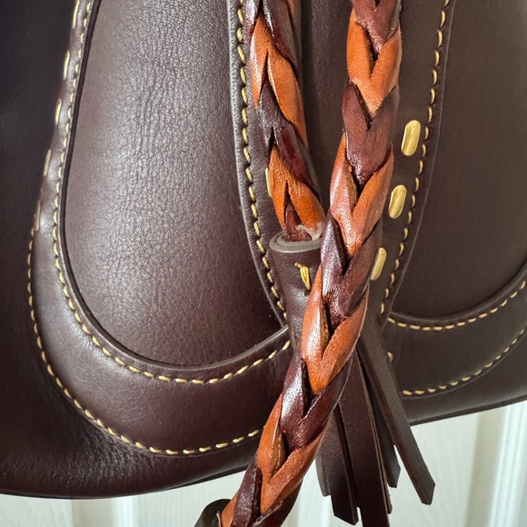 Dooney & Bourke Western Drawstring Satchel Large - Picture 2 of 7